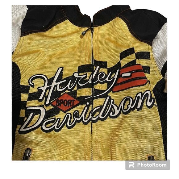 Harley Davidson Limited Edition Women’s Riding Jacket!! 19”p2p - Picture 2 of 14